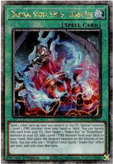 Original Sinful Spoils - Snake-Eye