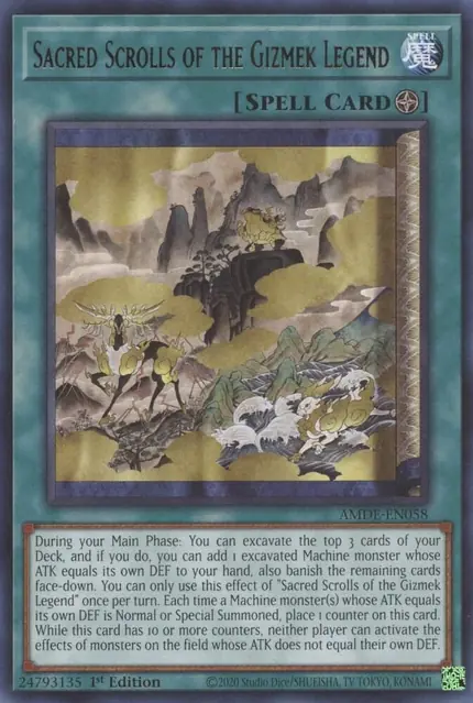 Sacred Scrolls of the Gizmek Legend