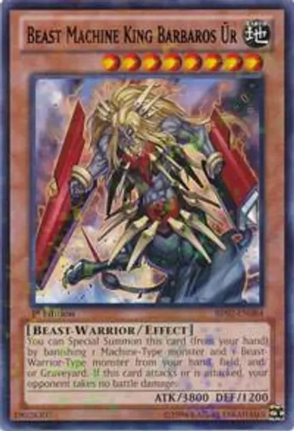 Beast Machine King Barbaros Ur (Mosaic Rare)