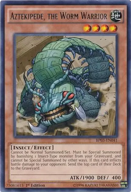 Aztekipede, the Worm Warrior