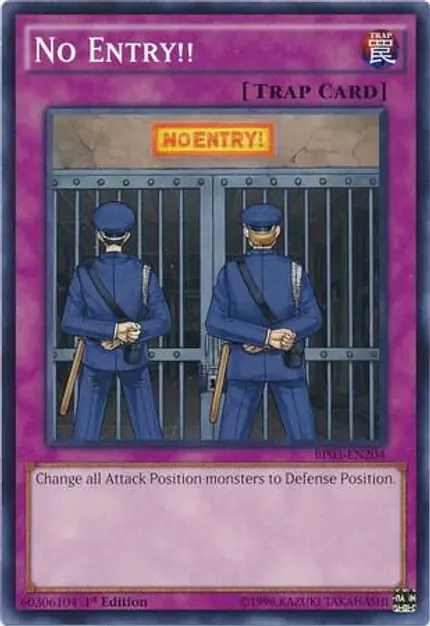 No Entry!!