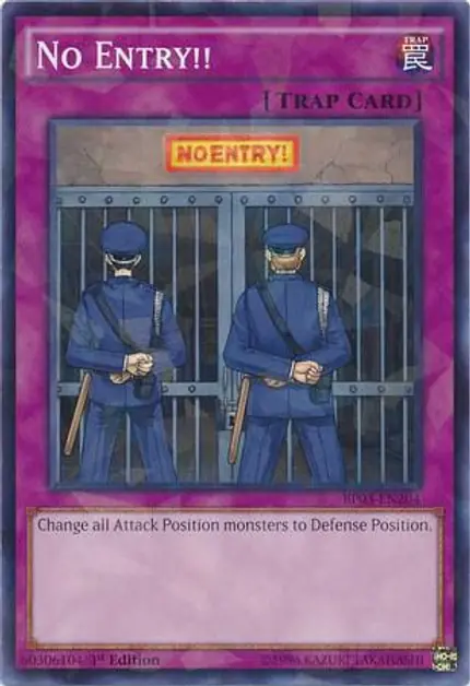 No Entry!! (Shatterfoil)