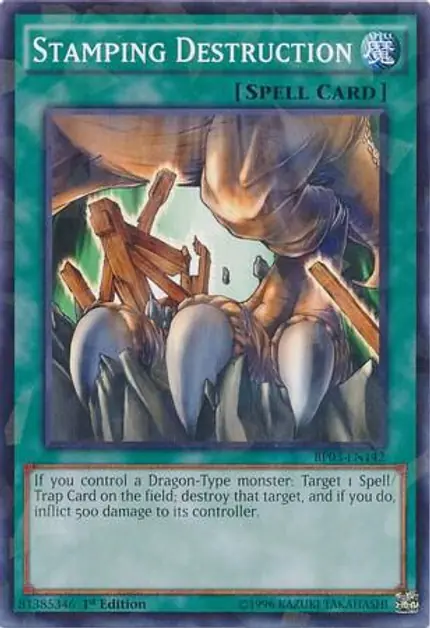 Stamping Destruction (Shatterfoil)