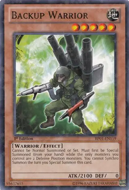 Backup Warrior (Starfoil)