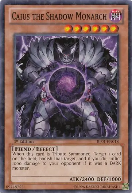 Caius the Shadow Monarch (Starfoil)