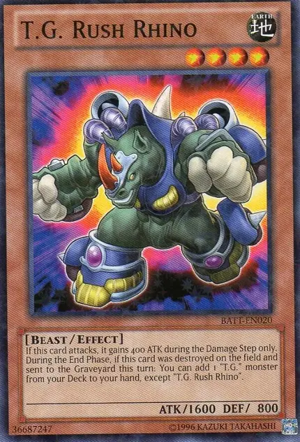 T.G. Rush Rhino (Starfoil)