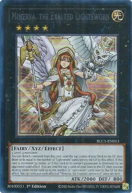 Minerva, the Exalted Lightsworn (Silver)