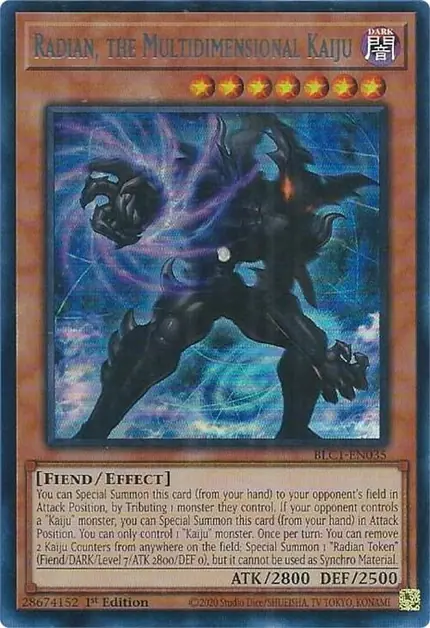 Radian, the Multidimensional Kaiju (Silver)