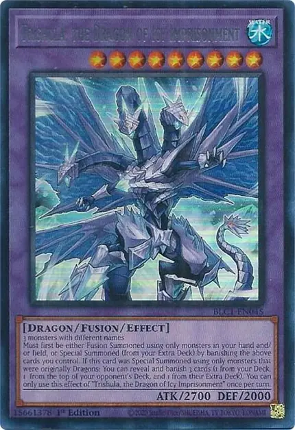 Trishula, the Dragon of Icy Imprisonment (Silver)
