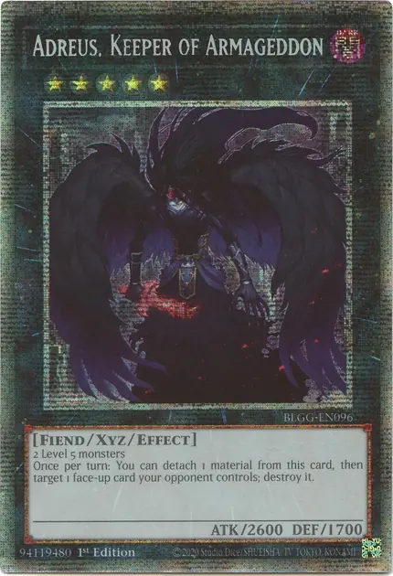 Adreus, Keeper of Armageddon (Starlight Rare)