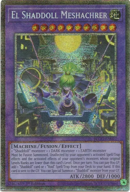 El Shaddoll Meshachrer (Starlight Rare)