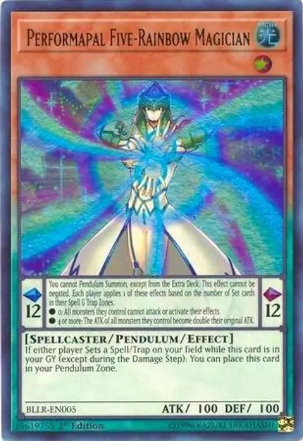 Performapal Five-Rainbow Magician