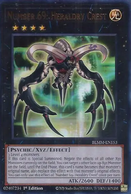 Number 69: Heraldry Crest