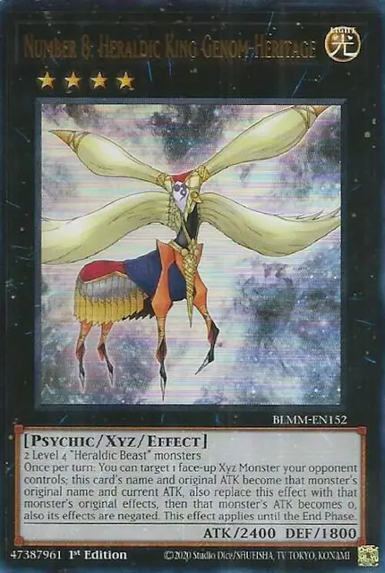 Number 8: Heraldic King Genom-Heritage