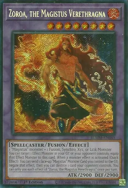 Zoroa, the Magistus Verethragna