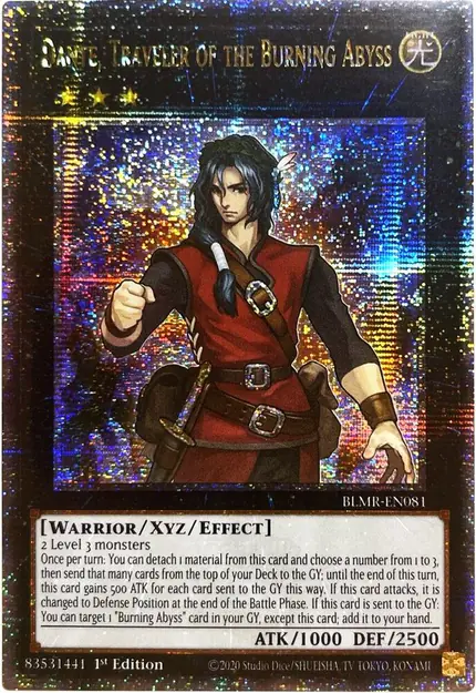 Dante, Traveler of the Burning Abyss