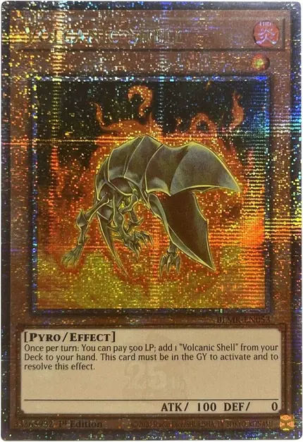 Volcanic Shell (Quarter Century Secret Rare)