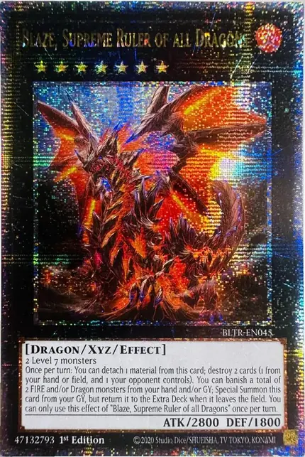 Blaze, Supreme Ruler of all Dragons