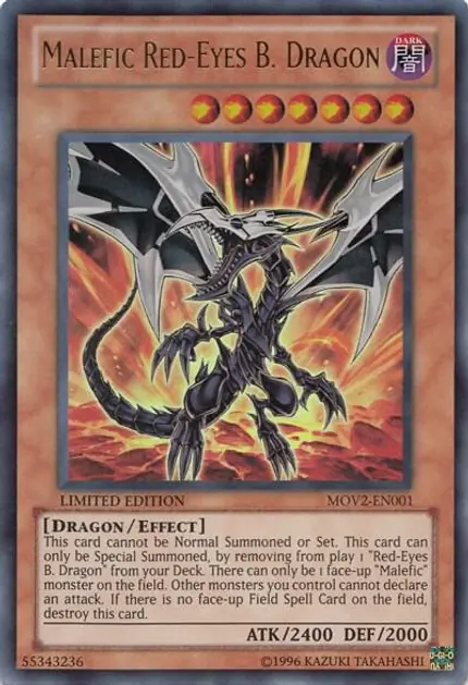 Malefic Red-Eyes B. Dragon