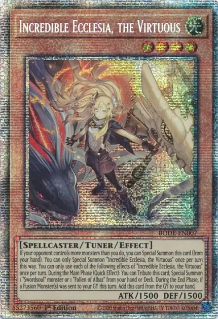 Incredible Ecclesia, the Virtuous (Starlight Rare)