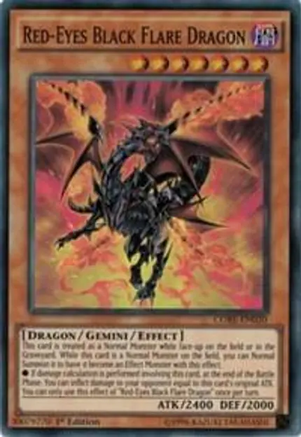 Red-Eyes Black Flare Dragon