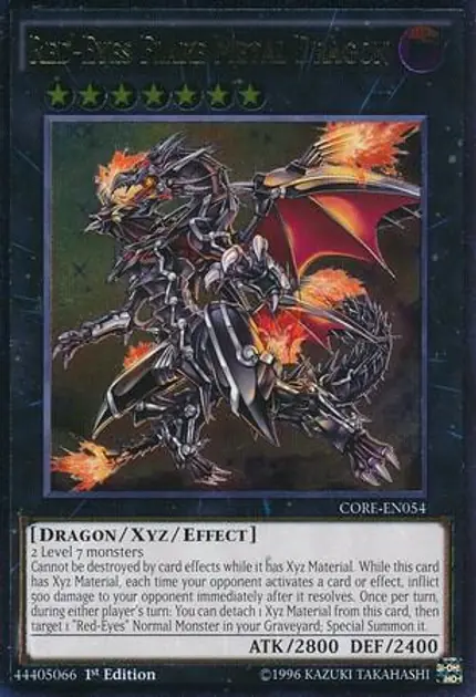 Red-Eyes Flare Metal Dragon (UTR)