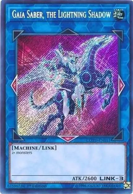 Gaia Saber, the Lightning Shadow