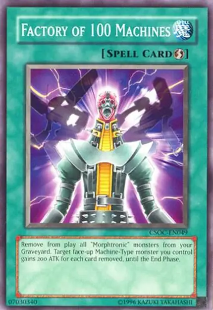 Factory of 100 Machines