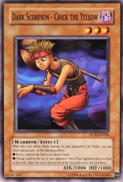 Dark Scorpion - Chick the Yellow