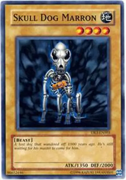 Skull Dog Marron