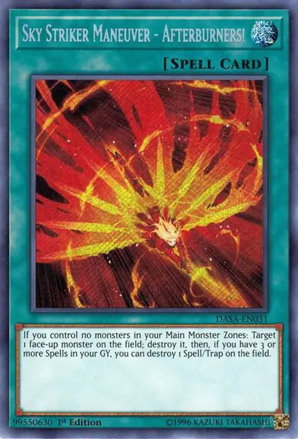 Sky Striker Maneuver - Afterburners!