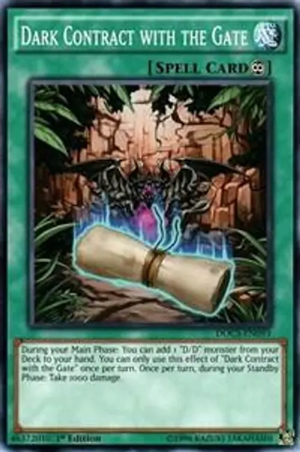 Dark Contract with the Gate