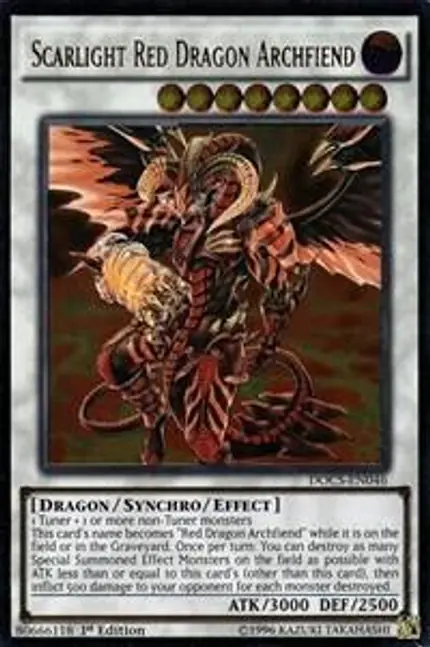 Scarlight Red Dragon Archfiend (UTR)