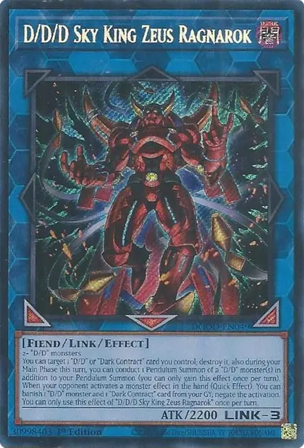 D/D/D Sky King Zeus Ragnarok