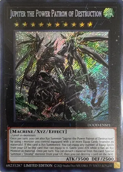 Jupiter the Power Patron of Destruction (SR) (DOOD-ENSP1)