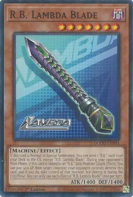 R.B. Lambda Blade