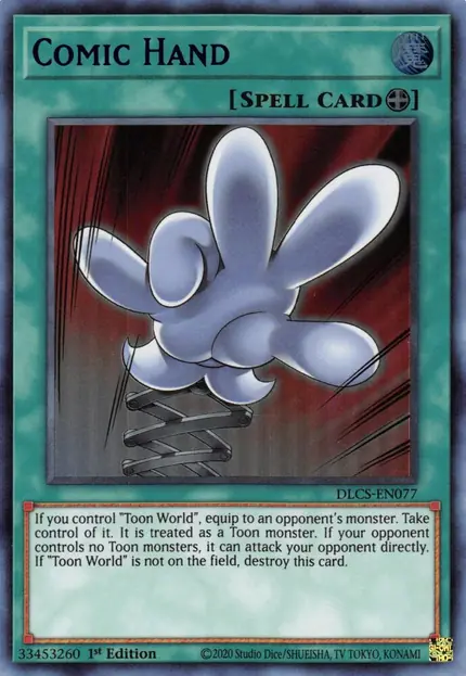 Comic Hand (Blue)