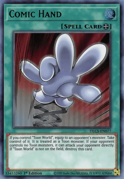 Comic Hand (Green)