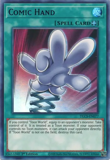 Comic Hand (Purple)