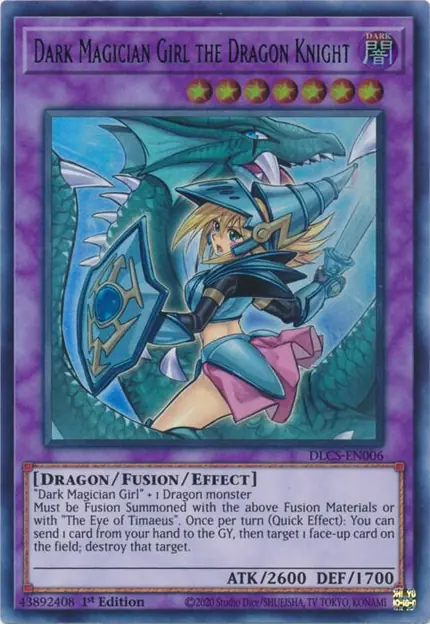 Dark Magician Girl the Dragon Knight (Alternate Art) (Green)