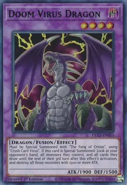 Doom Virus Dragon (Blue)