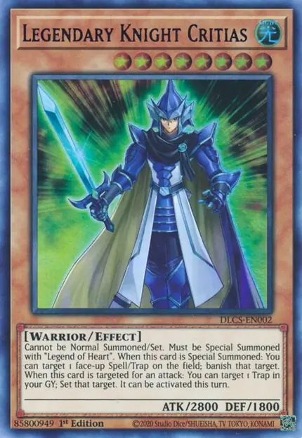 Legendary Knight Critias (Blue)