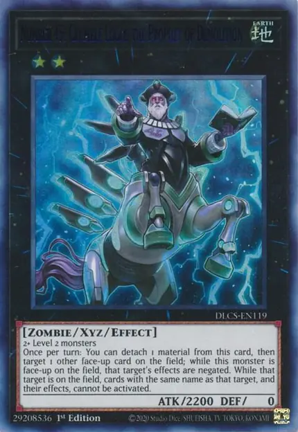 Number 45: Crumble Logos the Prophet of Demolition (Blue)