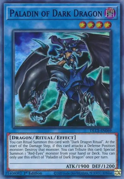 Paladin of Dark Dragon (Blue)