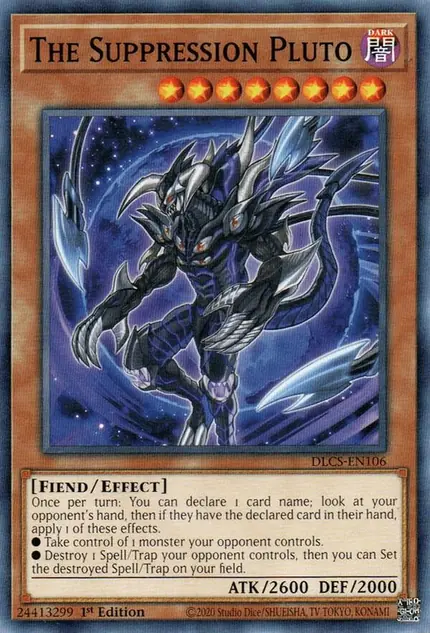 The Suppression Pluto