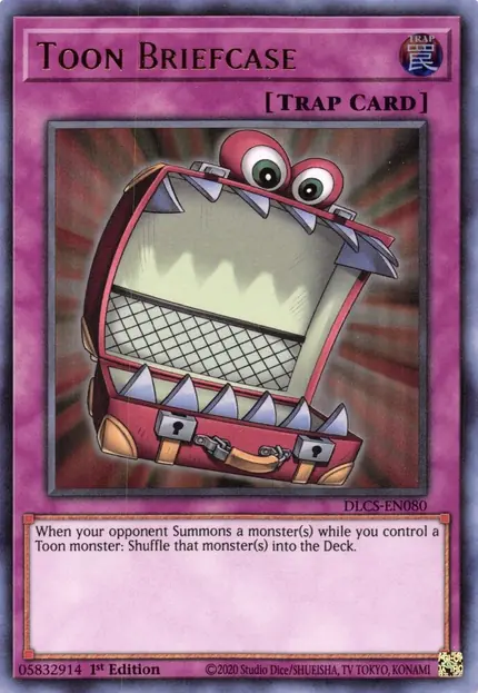 Toon Briefcase (Purple)