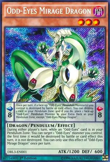 Odd-Eyes Mirage Dragon