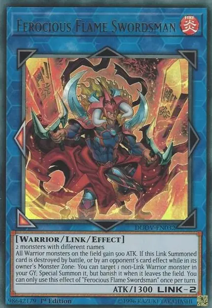 Ferocious Flame Swordsman