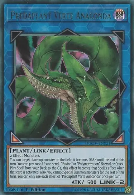 Predaplant Verte Anaconda