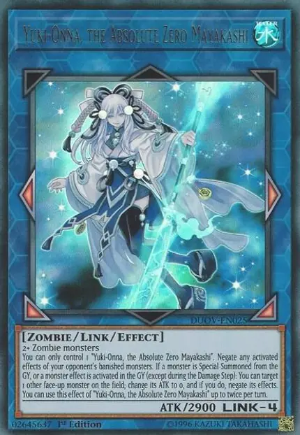 Yuki-Onna, the Absolute Zero Mayakashi